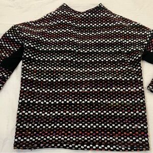 Multicolor Turtleneck Sweater